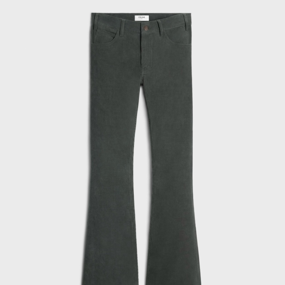 NWT Celine Marco Jeans in Aged Corduroy Rinse | 26 - Picture 3 of 14